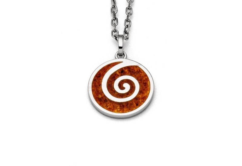 DUR Kettenanhänger DUR Schmuck: Anhänger "Bernsteinsandspirale 2.0" mit Bernstein P3770 von DUR