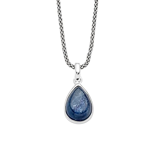 DUR Schmuck Anhänger BLAUE LAGUNE, Kyanit, Silber 925/- rhodiniert (P4322) von DUR