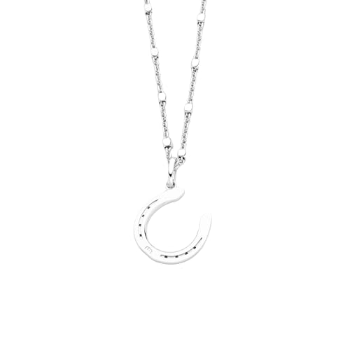 DUR Schmuck Anhänger HUFEISEN Silber 925/- rhodinert (P4527) von DUR