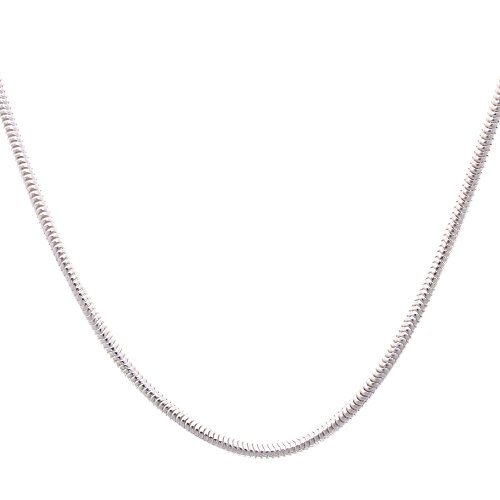 DUR Schmuck Damen Schlangenkette 1,6mm Silber 925/- 60cm (K1995) von DUR