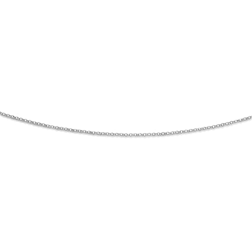 DUR Schmuck ERBSKETTE Silber 925/- rhodiniert, 42cm (K2527.42) von DUR