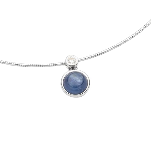 DUR Schmuck Kette POLARSTERN, Kyanit, Zirkonia Silber 925/- rhodiniert 42cm (K2932) von DUR