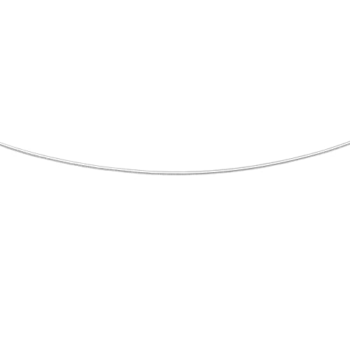 DUR Schmuck Schlangenkette 2.0/1,2mm Silber 925/- rhodiniert (K2916) (42) von DUR