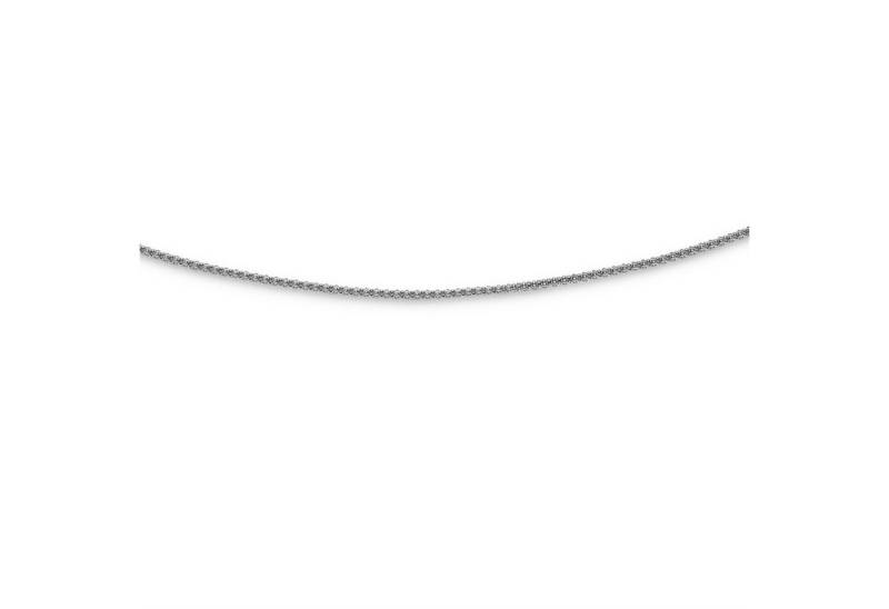 DUR Silberkette K2256.50 – Popcornkette aus 925er Silber, 50 cm – Feine Silberkette, für Anhänger oder solo getragen von DUR