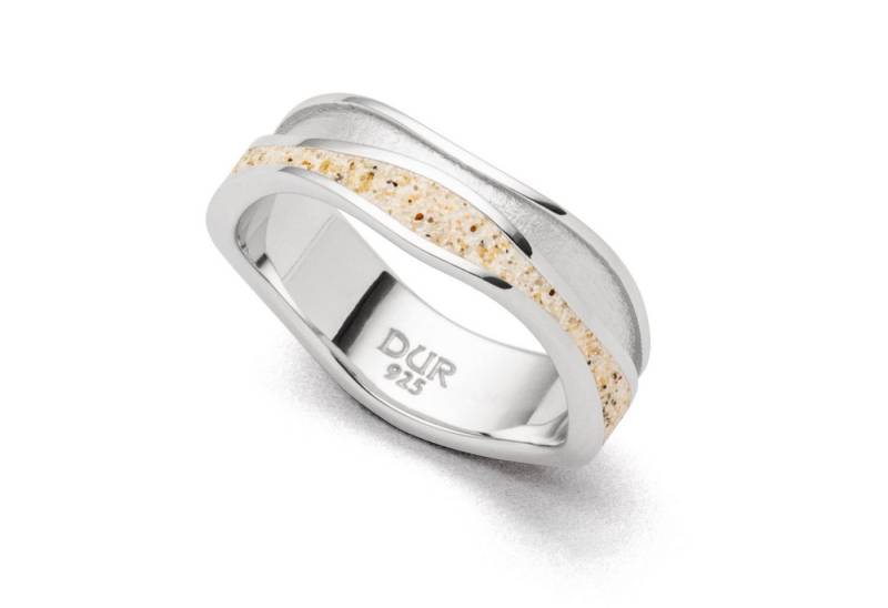 DUR Fingerring DUR Schmuck: Ring "Strandwellen", mit Strandsand, R5733 von DUR