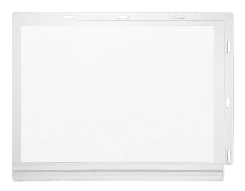DURABLE Dokumententasche DURABLE 502719 5 DURABLE Dokumentenhüllen transparent 24,7 x 32,5 cm von DURABLE