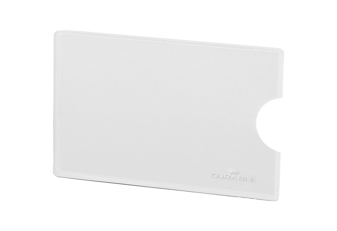 DURABLE Dokumententasche Durable Kreditkartenhülle RFID Secure tr 3ST transparente Front von DURABLE