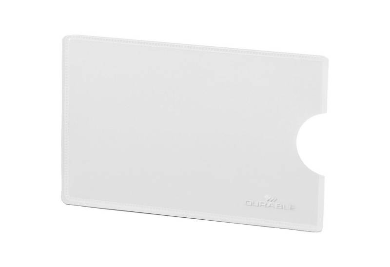 DURABLE Dokumententasche Durable Kreditkartenhülle RFID Secure tr 3ST transparente Front von DURABLE