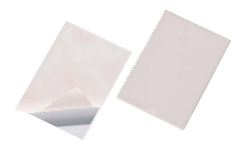 DURABLE Dokumententasche Durable Selbstklebetasche tr 25St PocketfixA6 von DURABLE