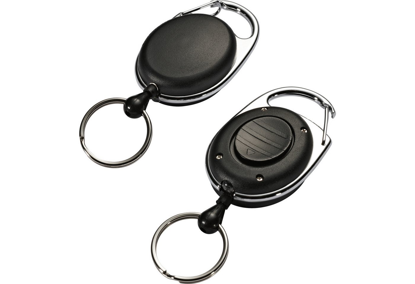 DURABLE Etui Durable Aufrollmechanismus sw LED STYLE m Schlüsselring Leuchte von DURABLE