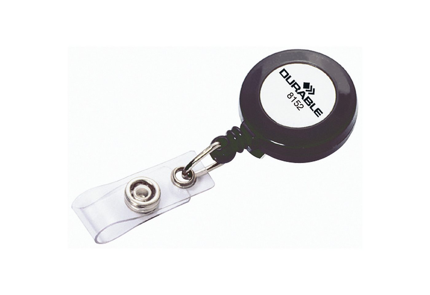 DURABLE Etui Durable Jojo mit Druckknopf 10St dgr Bandlänge 80mm von DURABLE