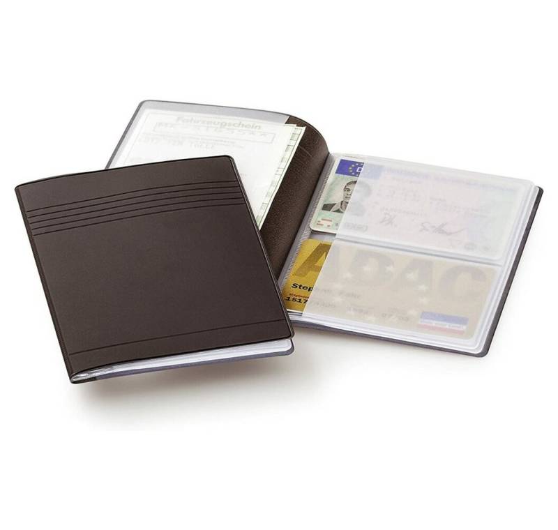DURABLE Kartenetui Kreditkartenetui grau 5,4 x 8,5 cm und 8,0 x 11,5 cm von DURABLE