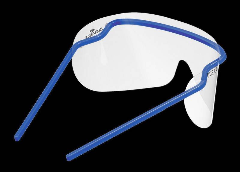 DURABLE Mund-Nasen-Maske Durable Augenschutzvisier 25St d.bl austauschbare Folien von DURABLE