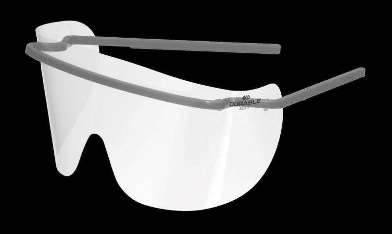 DURABLE Mund-Nasen-Maske Durable Augenschutzvisier 25St d.gr austauschbare Folien DURABLE Mund-Nasen-Maske Durable Augenschutzvisier 25St d.gr austauschbare Folien von DURABLE