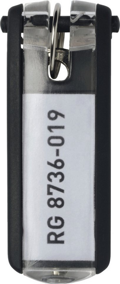 DURABLE Schlüsselanhänger Schlüsselanhänger Key Clip schwarz VE=6 Stück von DURABLE