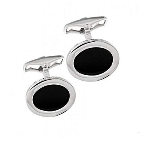 Manschettenknöpfe Duran Dakota Silber und Onix Manschettenknöpfe Duran Dakota Silber und Onix von DURAN
