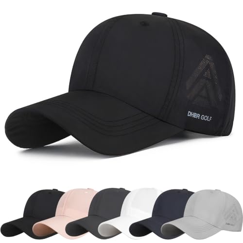 Baseball Cap Damen und Herren Basecap Unisex Sonnenmütze Einstellbare Kappe mit Schirm Sonnenschutz Verstellbar für Outdoor Running Tennis Golf Reisen Casual Cool Sport Cap von DURINM