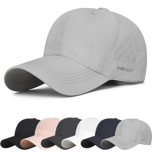 Baseball Cap Damen und Herren Basecap Unisex Sonnenmütze Einstellbare Kappe mit Schirm Sonnenschutz Verstellbar für Outdoor Running Tennis Golf Reisen Casual Cool Sport Cap von DURINM