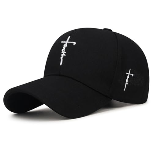 Basecap Unisex Freizeit Baseball Cap Herren und Damen Einstellbare Kappe mit Schirm Sonnenschutz für Outdoor Running Baseballkappe für Sport lässig einfarbig Sonnenhut Hüte klassisch von DURINM
