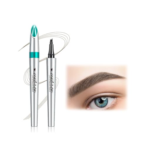 Blapee Augenbrauenstift, Blapee Magic 4-Spitzen-Brauenstift, Langlebiger, Wasserfester, Natürlicher, Lift & Snatch Augenbrauen-Microblading-Stift, Langlebiger, Wasserfester (02#) von DUTUX