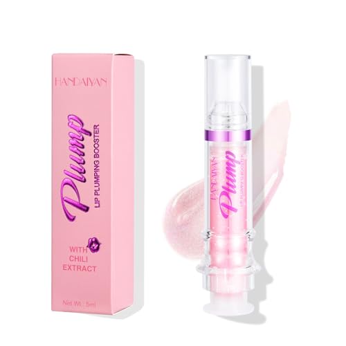 Keiko Plump Serum, Keiko Lip Plumper, Keiko Lip Gloss, Aufpolsterndes Lippenöl Mit Chili-Extrakt, Langanhaltendes, Natürlich Feuchtigkeitsspendendes Und Nährendes Lip Glow-Öl Für Frauen (02#) von DUTUX