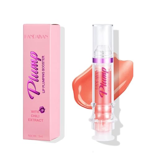 Keiko Plump Serum, Keiko Lip Plumper, Keiko Lip Gloss, Aufpolsterndes Lippenöl Mit Chili-Extrakt, Langanhaltendes, Natürlich Feuchtigkeitsspendendes Und Nährendes Lip Glow-Öl Für Frauen (06#) von DUTUX