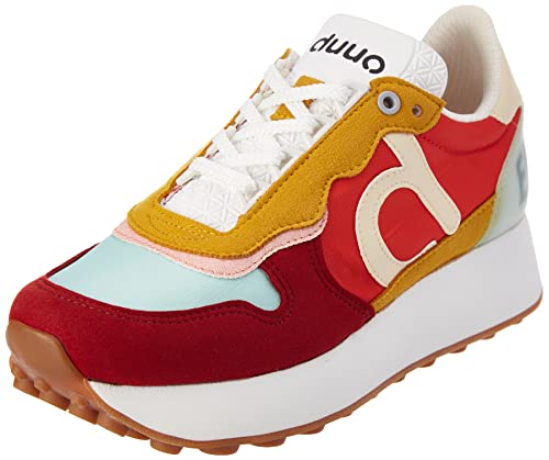 DUUO Damen Calma High 031 Sneaker, rot, 42 EU von DUUO