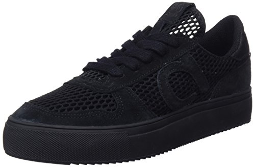 DUUO Damen Radio Sneaker, Schwarz, 38 EU von DUUO