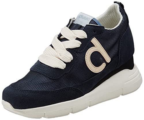 DUUO Damen Raval 042 Low-Top Sneakers, blau, 37 EU von DUUO