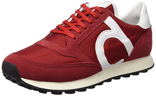 DUUO Herren Rita Sneaker, Bordeauxrot, 45 EU von DUUO