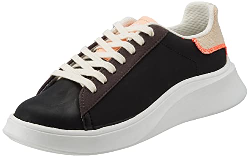 DUUO Unisex Eros 005 Low-Top Sneakers, Schwarz, 35.5 EU von DUUO