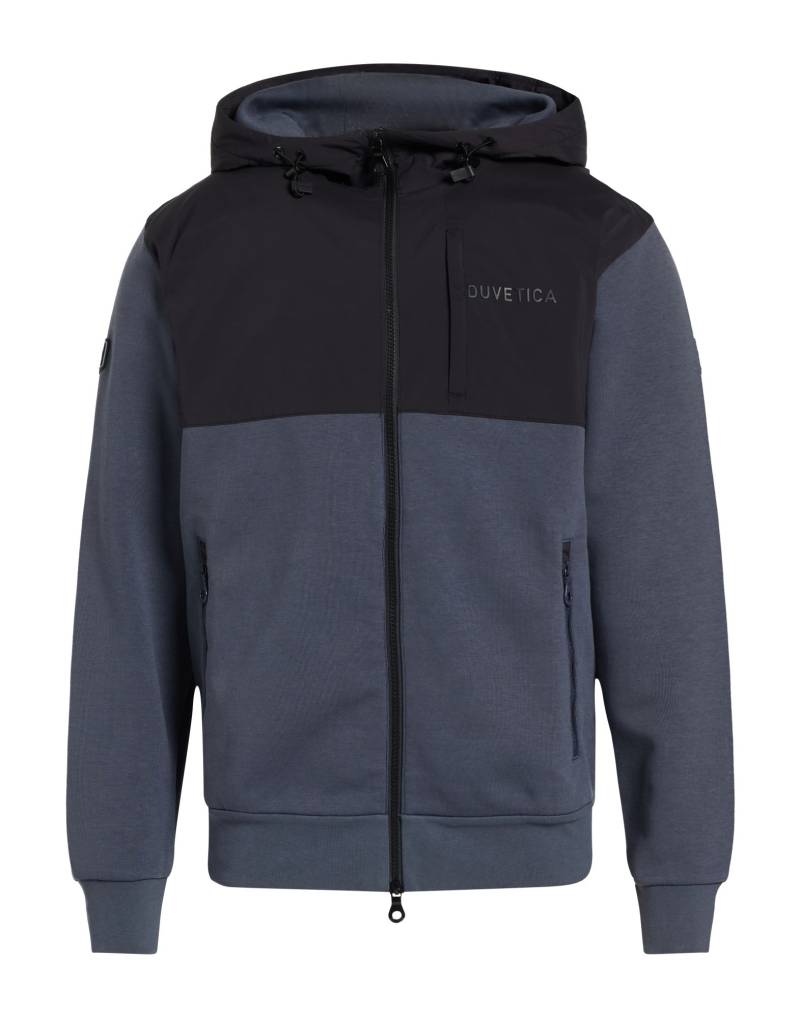 DUVETICA Sweatshirt Herren Taubenblau von DUVETICA