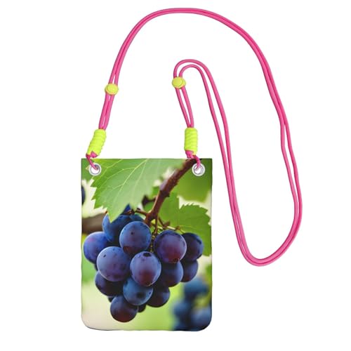 DUWAA Umhängetasche für Damen, Schultertasche, Geldbörse, Reisen, Sport, Mini-Handytasche, Handy-Geldbörse, Fuchusia, Einheitsgröße DUWAA Umhängetasche für Damen, Schultertasche, Geldbörse, Reisen, Sport, Mini-Handytasche, Handy-Geldbörse, Fuchusia, Einheitsgröße von DUWAA