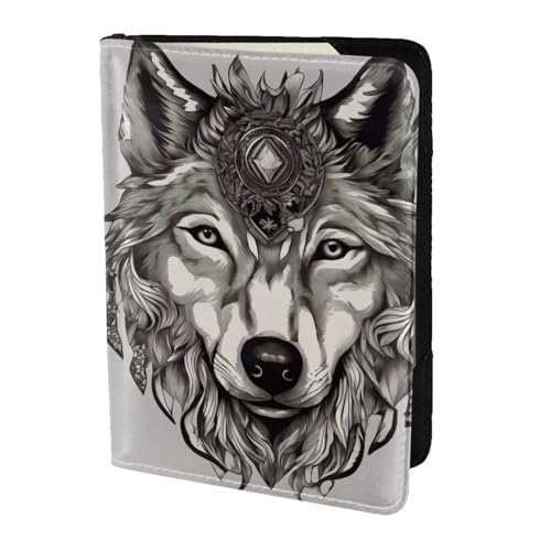 wolf motive accessories03 print Passport Cover, Passport Holder Cover Wallet Passport Wallet Case for Cards and Documents wolf motive accessories03 print Passport Cover, Passport Holder Cover Wallet Passport Wallet Case for Cards and Documents von DUWAA
