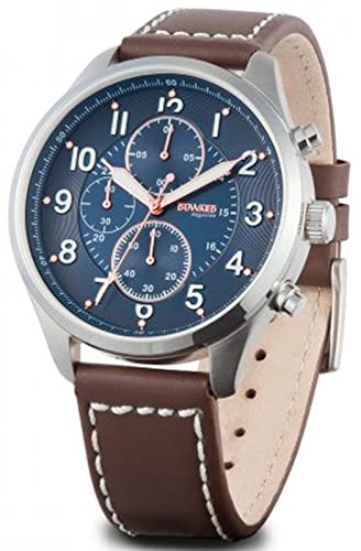 Duward aquastar interlagos Herren Uhr analog Automatik mit Leder Armband D85526.05 von Duward