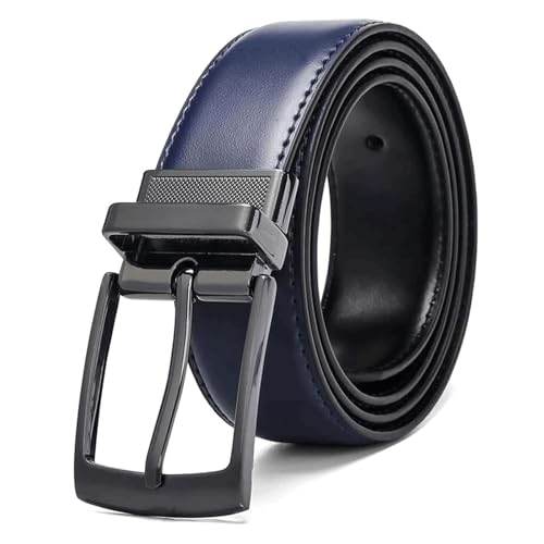 DUddTTW Luxusgürtel Rindsledergürtel Herren Verstellbarer schmaler Gürtel mit einzelner Zinkenschnalle Herrengeschenk 38 mm breiter Gürtelbesatz passend für Herrengürtel DUddTTW Luxusgürtel Rindsledergürtel Herren Verstellbarer schmaler Gürtel mit einzelner Zinkenschnalle Herrengeschenk 38 mm breiter Gürtelbesatz passend für Herrengürtel von DUddTTW