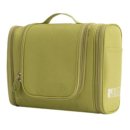 Make-up-Box wasserdichte Männer hängen Kosmetiktasche Reise Organizer Make-up-Tasche for Frauen Notwendigkeiten Make-up-Gehäuse-Nass- und Trockenwäsche-Kulturbeutel Make up Storage Box (Size : Green von DUnLap