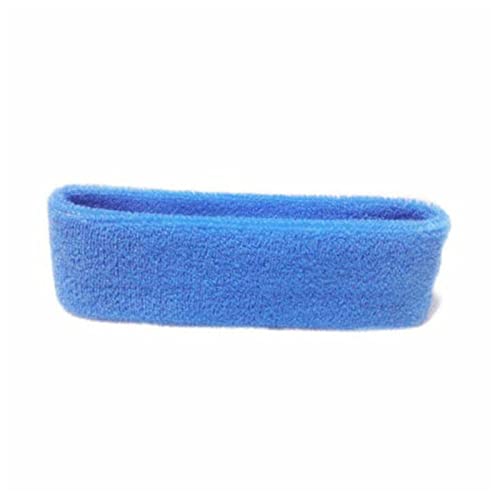 Stirnband Damen 1 Stück Verstellbare Gesichtsbehaarung Makeup-Kopfband-Handtuchhaar-Wrap-Duschkappe-Stretch SPA Gesichtskopfbandfarbe Haare Ascessorien Gesichtswaschstirnband (Size : Blue) von DUnLap