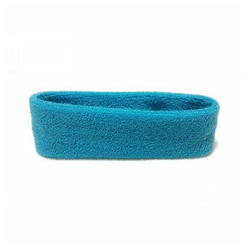 Stirnband Damen 1 Stück Verstellbare Gesichtsbehaarung Makeup-Kopfband-Handtuchhaar-Wrap-Duschkappe-Stretch SPA Gesichtskopfbandfarbe Haare Ascessorien Gesichtswaschstirnband (Size : Lake Blue) von DUnLap