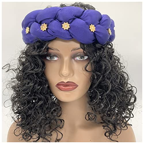 Stirnband Damen Mode Candy Color Braids Stirnbänder for Frauen Elastische Haarbänder Damen Turban Weibliche Headwear Zubehör Bandage Bandana Gesichtswaschstirnband (Size : 20) von DUnLap