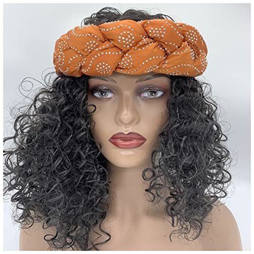 Stirnband Damen Mode Candy Color Braids Stirnbänder for Frauen Elastische Haarbänder Damen Turban Weibliche Headwear Zubehör Bandage Bandana Gesichtswaschstirnband (Size : 44) von DUnLap