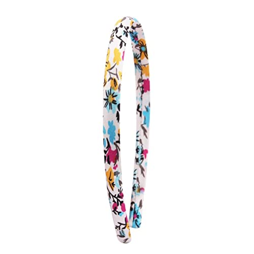 Stirnband Damen Multi-Color Stirnband Nette Stoff Haarband Mode Exquisite Haarband for Mädchen Haarschmuck Geschenke Gesichtswaschstirnband (Size : 21) von DUnLap