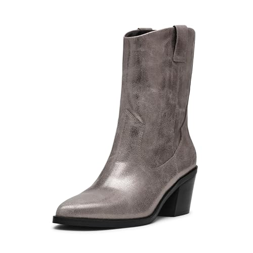 DV Dolce Vita Damen Imana Modischer Stiefel, Zinn, 39.5 EU DV Dolce Vita Damen Imana Modischer Stiefel, Zinn, 39.5 EU von DV Dolce Vita
