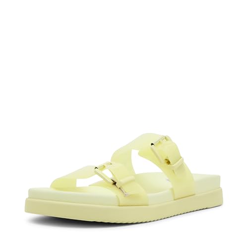 DV Dolce Vita Damen Ubar Slide Sandale, Zitrone, 38 EU von DV Dolce Vita