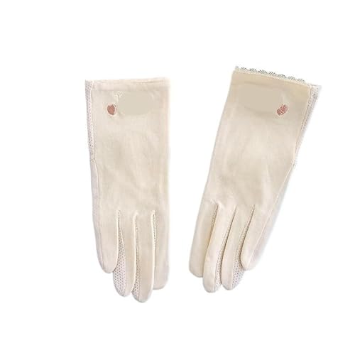 DVERFSWEV-GH UV-Schutzhandschuhe for Damen, for den Sommer, die Sonne, atmungsaktiv, for Autofahren, leichtes Reisedesign(Bright Skin) von DVERFSWEV-GH