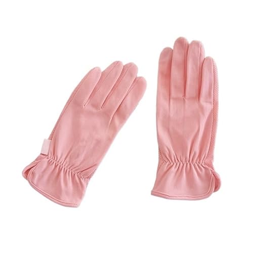 DVERFSWEV-GH UV-Schutzhandschuhe for Damen, for den Sommer, die Sonne, atmungsaktiv, for Autofahren, leichtes Reisedesign(Pink_2pcs) von DVERFSWEV-GH