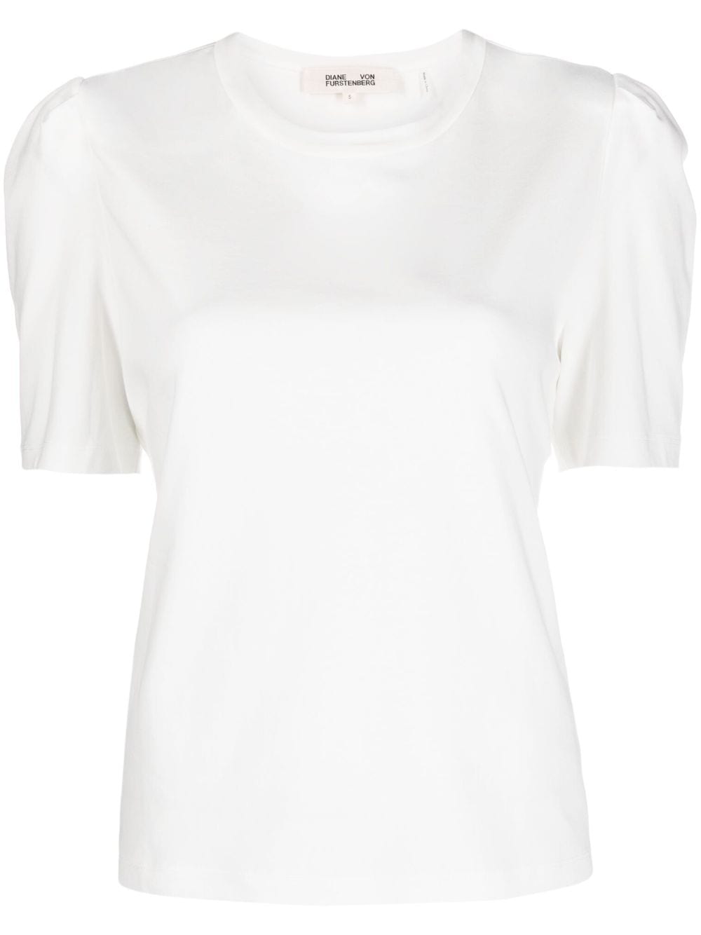 DVF Diane von Furstenberg Klassisches T-Shirt - Weiß von DVF Diane von Furstenberg