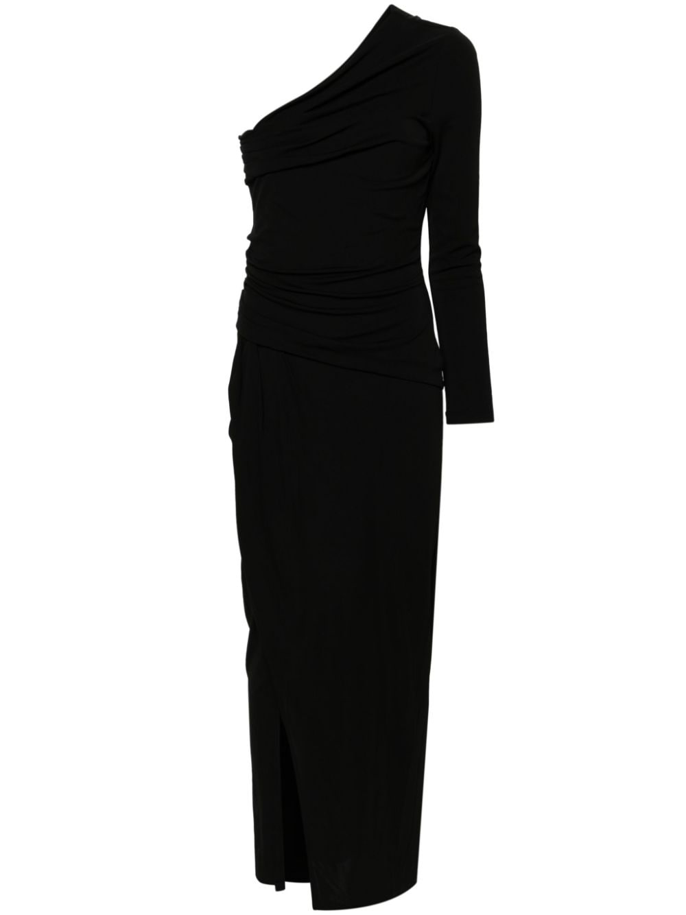 DVF Diane von Furstenberg Kitana one-shoulder maxi dress - Schwarz von DVF Diane von Furstenberg