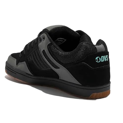 DVS Herren Enduro 125 Sneaker, Charcoal Black Turquoise Nubuk, 46 EU von DVS