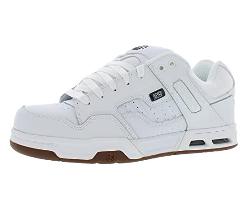 DVS Herren Enduro HEIR Skate-Schuh, Weiß White Gum Nubuck 112, 48 EU von DVS